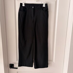 Lululemon City Sleek Black Trouser Pants